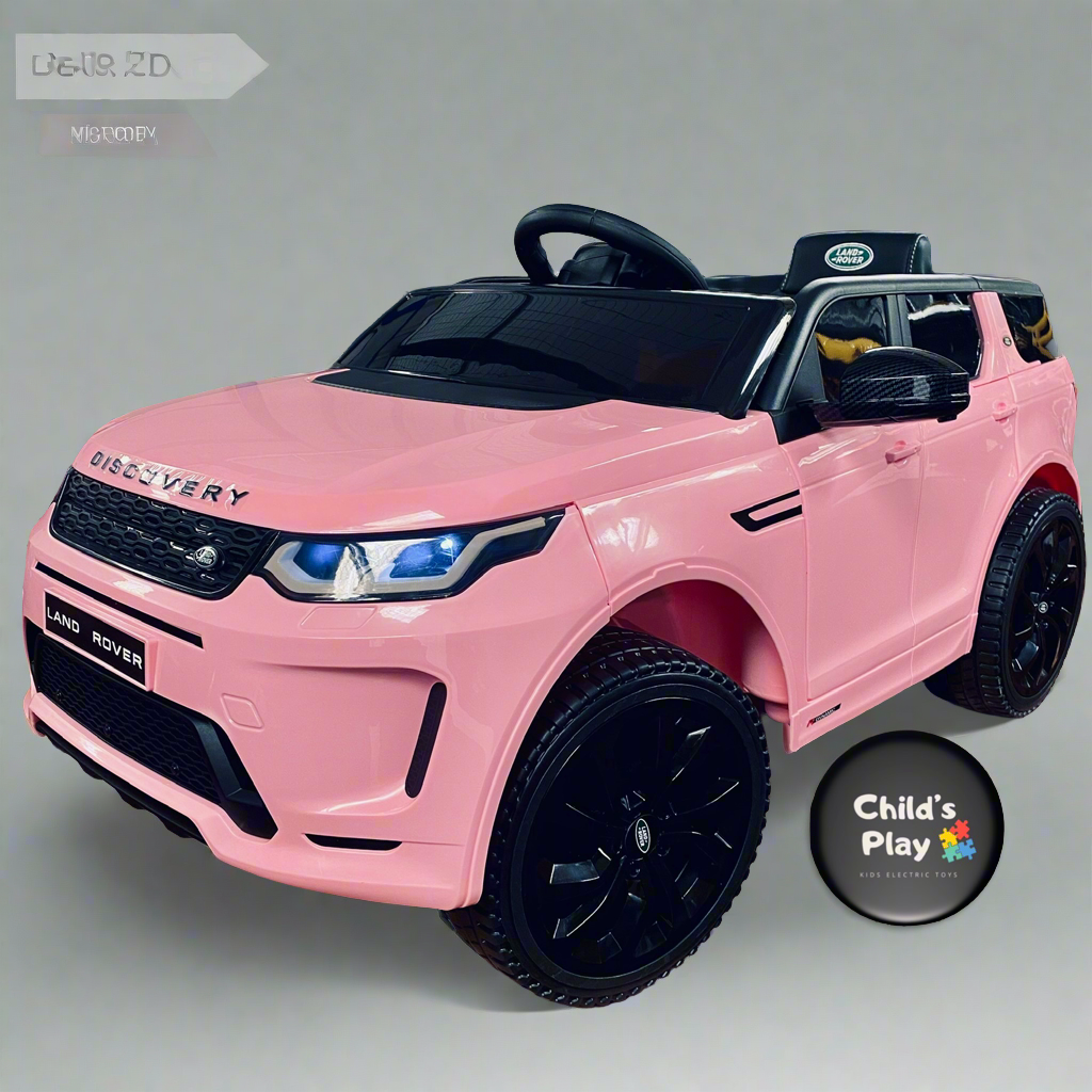 Pink range rover ride on car online