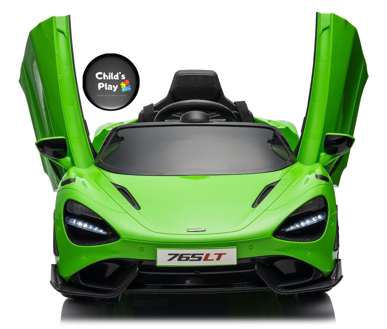 Licensed Mclaren 765LT Electric 12V Kids Ride on Toy Car With Remote - GREEN